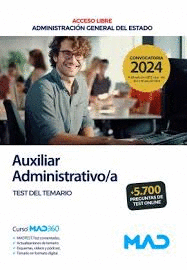 AUXILIAR ADMINISTRATIVO/A (ACCESO LIBRE). TEST