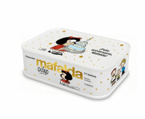 COLECCION MAFALDA: 11 TOMOS EN UNA CAJA DE LATA (EDICION FELIZ ANIVERSARIO, MAF