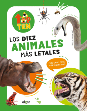 TOP TEN LOS DIEZ ANIMALES MAS LETALES